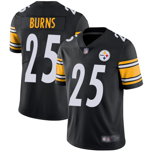 Men Pittsburgh Steelers Football #25 Limited Black Artie Burns Home Vapor Untouchable Nike NFL Jersey->pittsburgh steelers->NFL Jersey